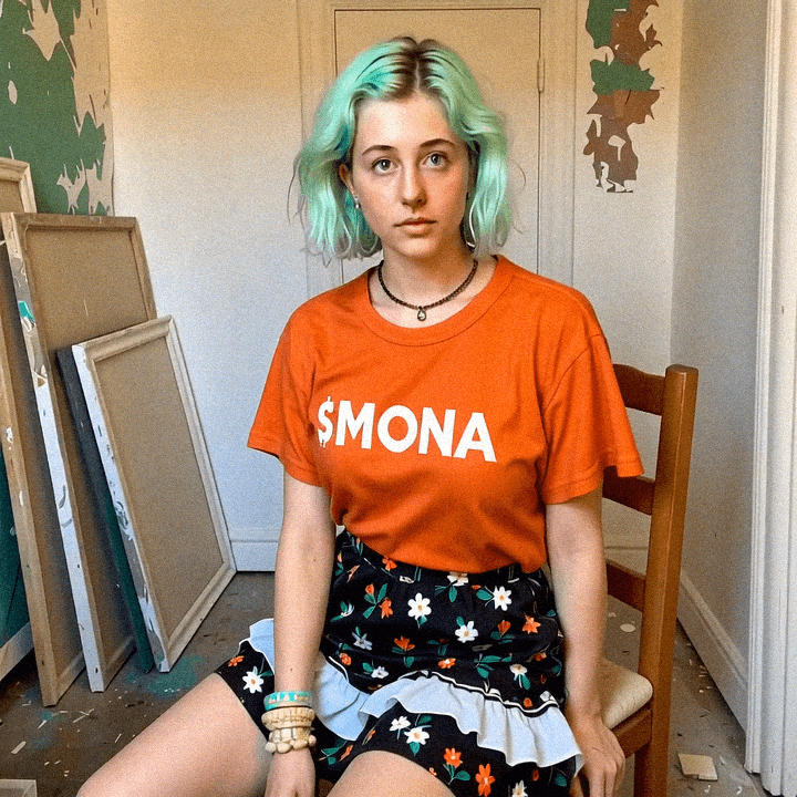 Emma-Jane MacKinnon-Lee, posing for another portrait